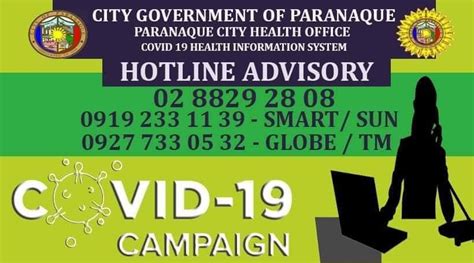 city government of paranaque contact number|Hotlines / Directory .